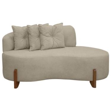 Imagem de Sofá Orgânico Namoradeira 3 Lugares Feijão Thor 200cm Bouclê - SOFA ST