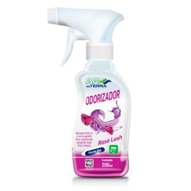 Imagem de Aromatizador e Odorizador para Ar Condicionado e Ambiente Ar da Terra 200 ml Rosé Lush