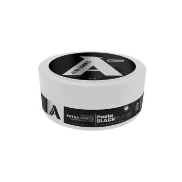 Imagem de Pasta modeladora black com fixação extra forte - alfa look's 80g