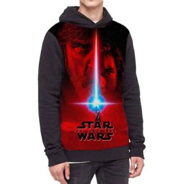 Imagem de Moletom Com Capuz Star Wars Ref:446 - smoke, Preto, GG