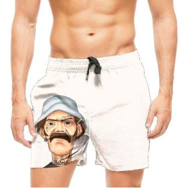 Imagem de Short Praia Shorts Banho Chaves Seu Madruga Maloqueiro 752 - smoke, Pr