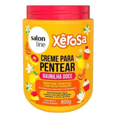 Imagem de Creme para Pentear Xêrosa Baunilha Doce 800g Salon Line, Rotina Capila