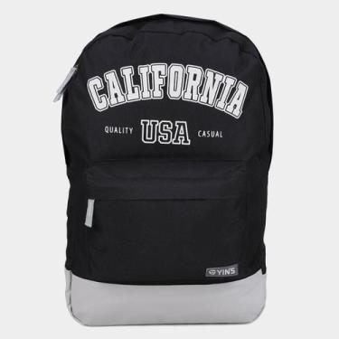 Imagem de Mochila Infantil Yins Brasil, Preto, Único