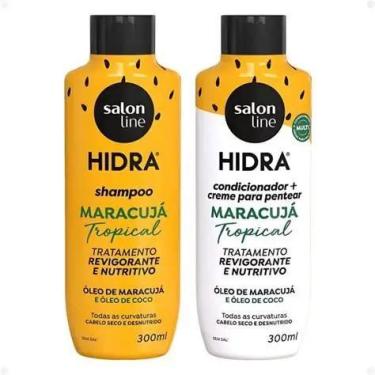 Imagem de Kit SalonLine Hidra Maracujá Tropical - Shampoo+Cond 300mL