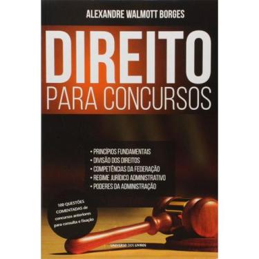 Imagem de Livro Direito Para Concursos