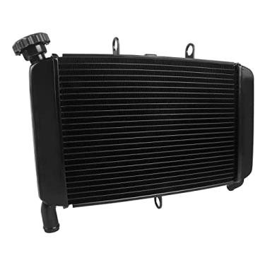 Imagem de WORLDMOTOP Radiador de resfriamento de alumínio para refrigerador de radiador de motor Yamaha XJ6N FZ6R FZ 6R 2009-2016