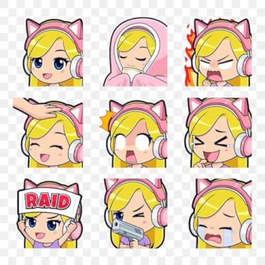 Imagem de Adesivos fofos Kawai para decoração de quartos de crianças e objetos pessoais 30x30cm