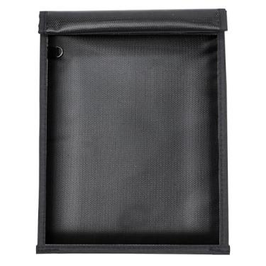 Imagem de Hovom Bolsa Faraday, 39 cm × 10,88 cm, protetor de chave com bloqueio de sinal RFID, bolsa Faraday antirroubo para chaves de carro, telefones, laptops, tablets, à prova de fogo e à prova d'água, bolsa