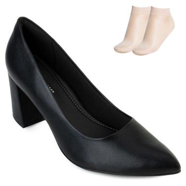 Imagem de Scarpin Salto Piccadilly e Meia PD23-74513