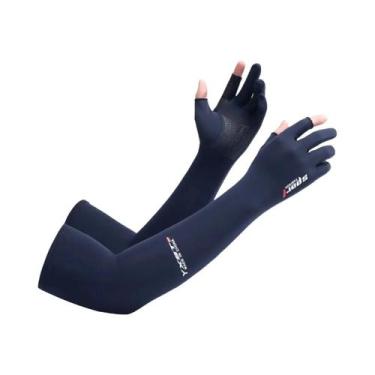 Imagem de Mangas De Proteção Solar UV Para Homens E Mulheres, Luvas Longas Para 