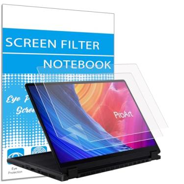 Imagem de i-Tensodo Pacote com 2 protetores de tela antirreflexo para laptop ASUS ProArt PX13 HN7306 HN7306WI HN7306WV 13,3 polegadas, filtro antirreflexo de proteção ocular
