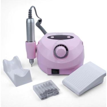 Imagem de Super Lixa Porquinho Motor Elétrica Unhas Acrigel 45000 Rpm Digital po