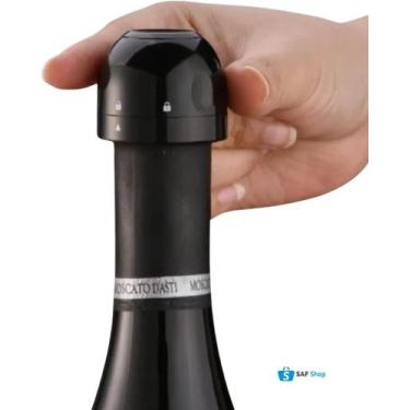 Imagem de Rolha Para Garrafa De Vinho Champanhe Tampa Reutilizável Versatil - Cl