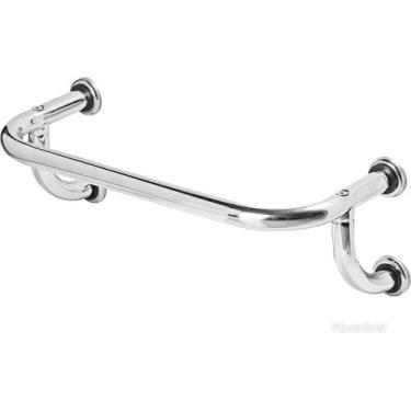 Imagem de Barra De Apoio Para Caixa Acoplada 25x50cm - MetalCromo