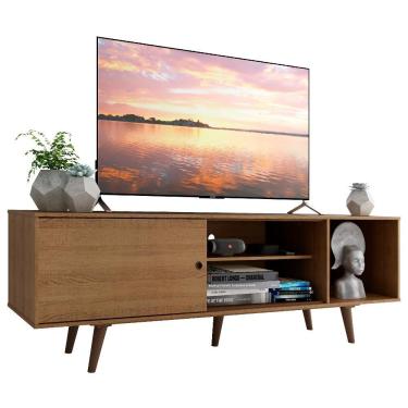 Imagem de Rack para TV até 65" Dubai com Pés Rustic Madesa