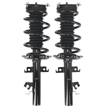 Imagem de maXpeedingrods 2 peças de amortecedores dianteiros para Nissan Rogue 2014-2020, para Nissan Rogue Sport/Qashqai 2017-2020, 173075 173074 Amortecedores completos com conjunto de mola helicoidal