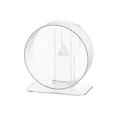 Imagem de MotiveTech Roda de brinquedo silenciosa para hamster, ideal para brincar e correr. Perfeita para pequenos animais como ouriços, ratos e esquilos.