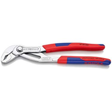 Imagem de Knipex 87 05 250 Alicate de bomba de água "Cobra" 25 cm com cabo cromado macio