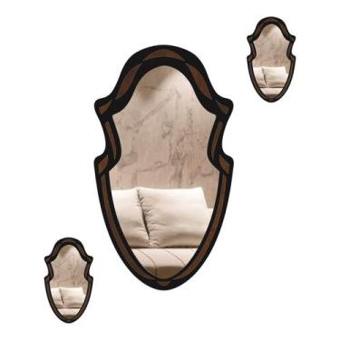 Imagem de Espelho Decorativo Moldura Corpo Inteiro Turim 74X130 - Creatus