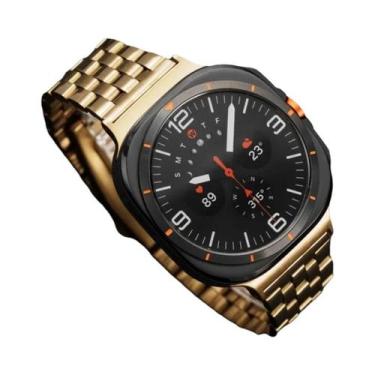 Imagem de Pulseira De Aço Inoxidável De 47mm Para Samsung Galaxy Watch Ultra, Br