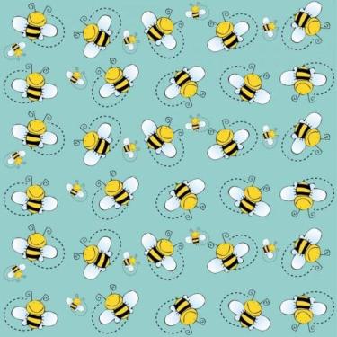 Imagem de Papel De Parede Infantil Abelhas