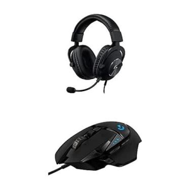 Imagem de Bundle de Mouse Gamer y Audífonos Logitech G502 HERO + G Pro X