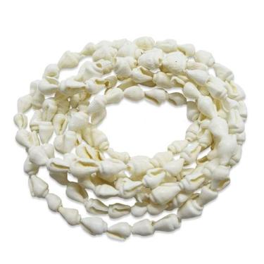 Imagem de Guia de Proteção Contra o Mal Conchas Brancas 68cm - Neilomar