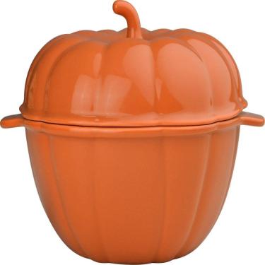 Imagem de Cocotte Abóbora  Laranja com Tampa 1,65 L Germer Porcelanas
