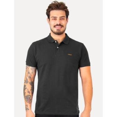 Imagem de Polo Colcci Masculina Piquet Orange Logo Chumbo-Masculino