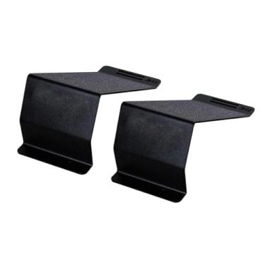 Imagem de Lljsszr 2x Blocos de Cunha de aço para Agachamento, Alongadores de Perna, Máquina de Elevação de Pernas, Agachamento com Calcanhar para Pilates, 30 Graus