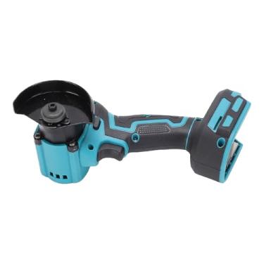 Imagem de YWBL-WH Serra Circular Pequena, Motor Sem Escova de 3 Polegadas, 800 W, Ferramenta de Corte Sem Fio, Sem Ferramenta, Capa Protetora para Coleta de Poeira, para Corte de Plástico,