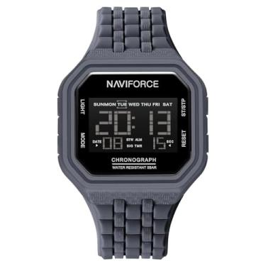 Imagem de Relógio Masculino Quadrado Pulseira Silicone Ultra Digital Esportivo Casual