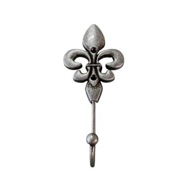Imagem de Gancho Metal Flor de Lis GG Porta Toalha/ Pano de Prato/ Cabide Para D
