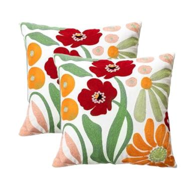 Imagem de Capas Decorativas Para Almofadas, Adequadas Para SofáS, Camas, Salas De Estar E Cadeiras(N1020-KIT2)