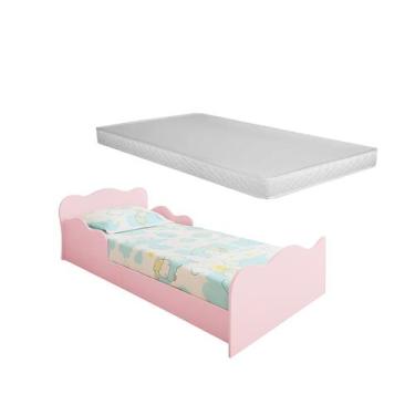 Imagem de Mini cama montessoriana juvenil infantil sonhar com colchão incluso - 