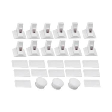 Imagem de Travas Magnéticas De Segurança Para Armários, Proteção Para Bebês, Sem