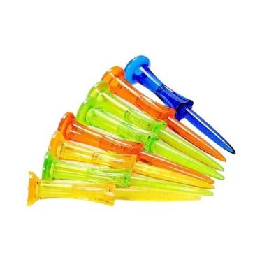 Imagem de PGM-Te002 Golf Tees com roda plástica, agulha de bola, cor aleatória, 
