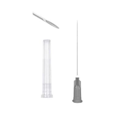 Imagem de Agulhas Transparentes De Baioneta 100pcs Para Aplicação De Cola Com Se