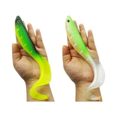 Imagem de Kit De Iscas De Pesca De 18cm Com 2 Peças De Isca Artificial Para Água