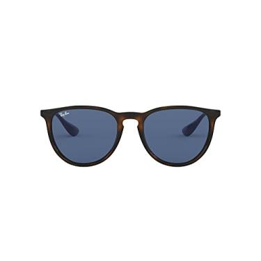 Imagem de Óculos de Sol Ray-Ban Erika 0RB4171 639080 Tam 54 / Havana Marrom - Lentes Azul