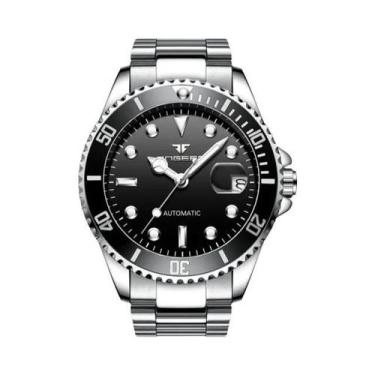 Imagem de Relógio Mecânico Luxuoso Masculino Com Esqueleto Luminosa Automático C