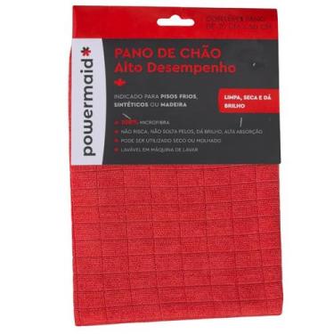 Imagem de Pano De Chão Microfibra Alto Desempenho 70 X 50cm Camesa - Powermaid (