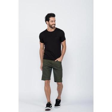 Imagem de Bermuda Macaw 7828 Verde Sarja F075, Verde, 44