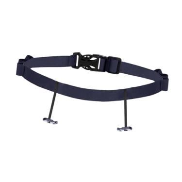 Imagem de Dynwave Cinto para número de corrida de triatlo, acessório essencial para homens e mulheres, fácil de instalar, versátil, portátil e de alta, Azul-marinho