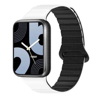 Imagem de FUKUZL Pulseira magnética de silicone para Xiaomi Miband 9 Pro/Redmi Watch 4, pulseira para Mi Band 8 Pro, For Miband 9 Pro, Ágata