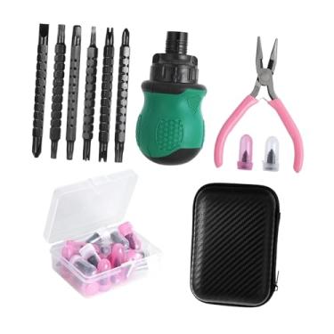 Imagem de Fenteer Kit de Reparo de Pneus com 29 Pregos de Borracha, Kit de Reparo de Pneus para Trator, Carro E