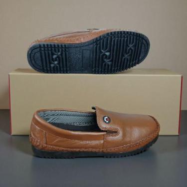 Imagem de Mocassim Kipasso Masculino Clássico Couro Toledo Social Moda Dia a dia