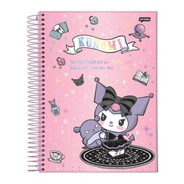 Imagem de Caderno Grande Universitário Kuromi Capa Dura 80 Folhas Jandaia -, I