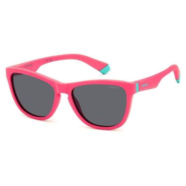 Imagem de Óculos de Sol Polaroid Pld 8056/S 8KJ - Rosa 49 - Infantil-Feminino