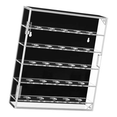 Imagem de YIJU Caixa Expositora de Acrílico para Bolas de Golfe, com Suporte para Montagem Na Parede, Ideal para Guardar Acessórios de Golfe.